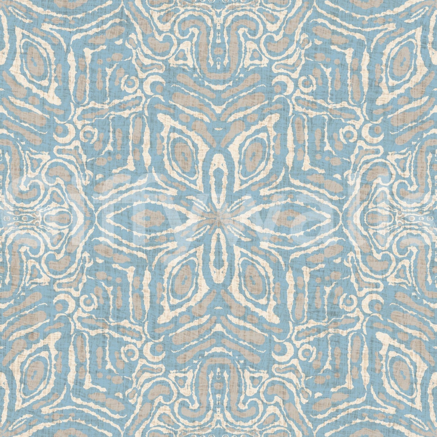 Classic blue pattern wallpaper GD571
