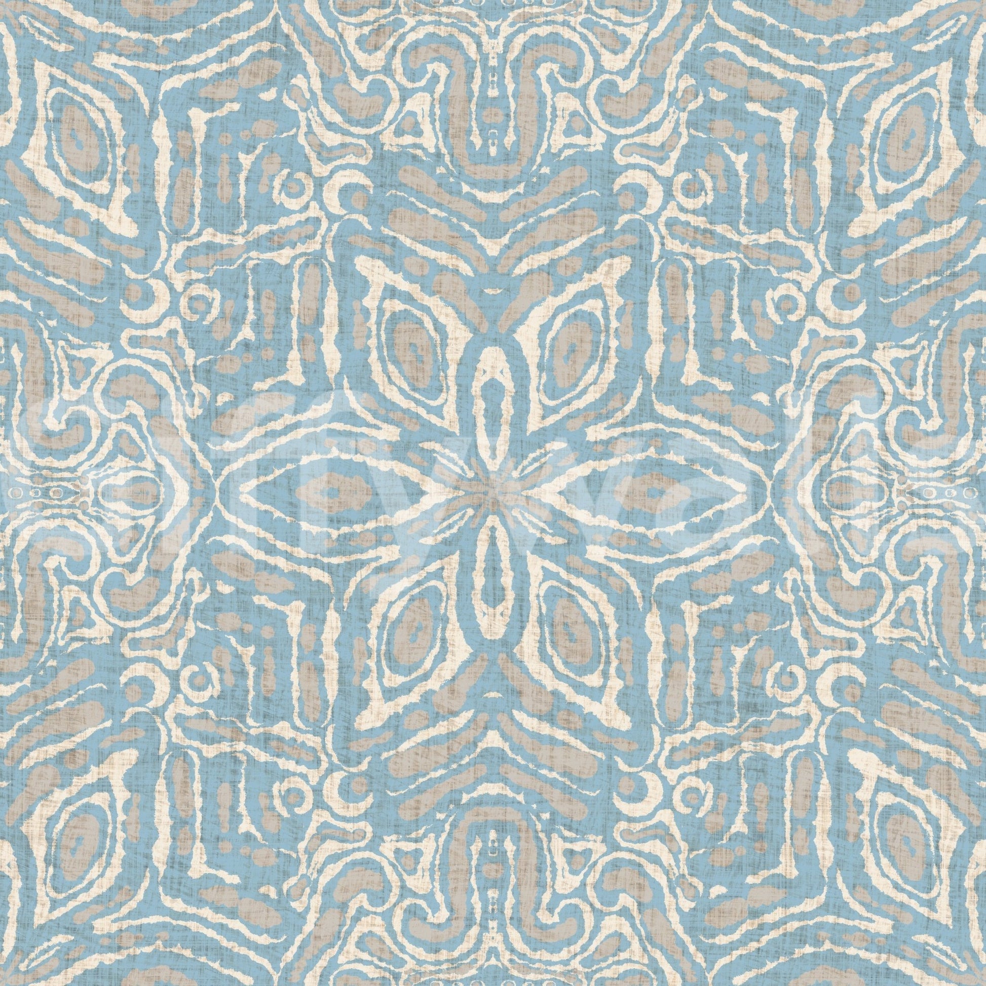 Classic blue pattern wallpaper GD571

