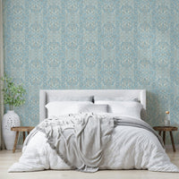 Calm blue wallpaper for walls GD571
