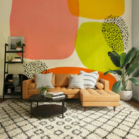 modern art-themed wall decor

