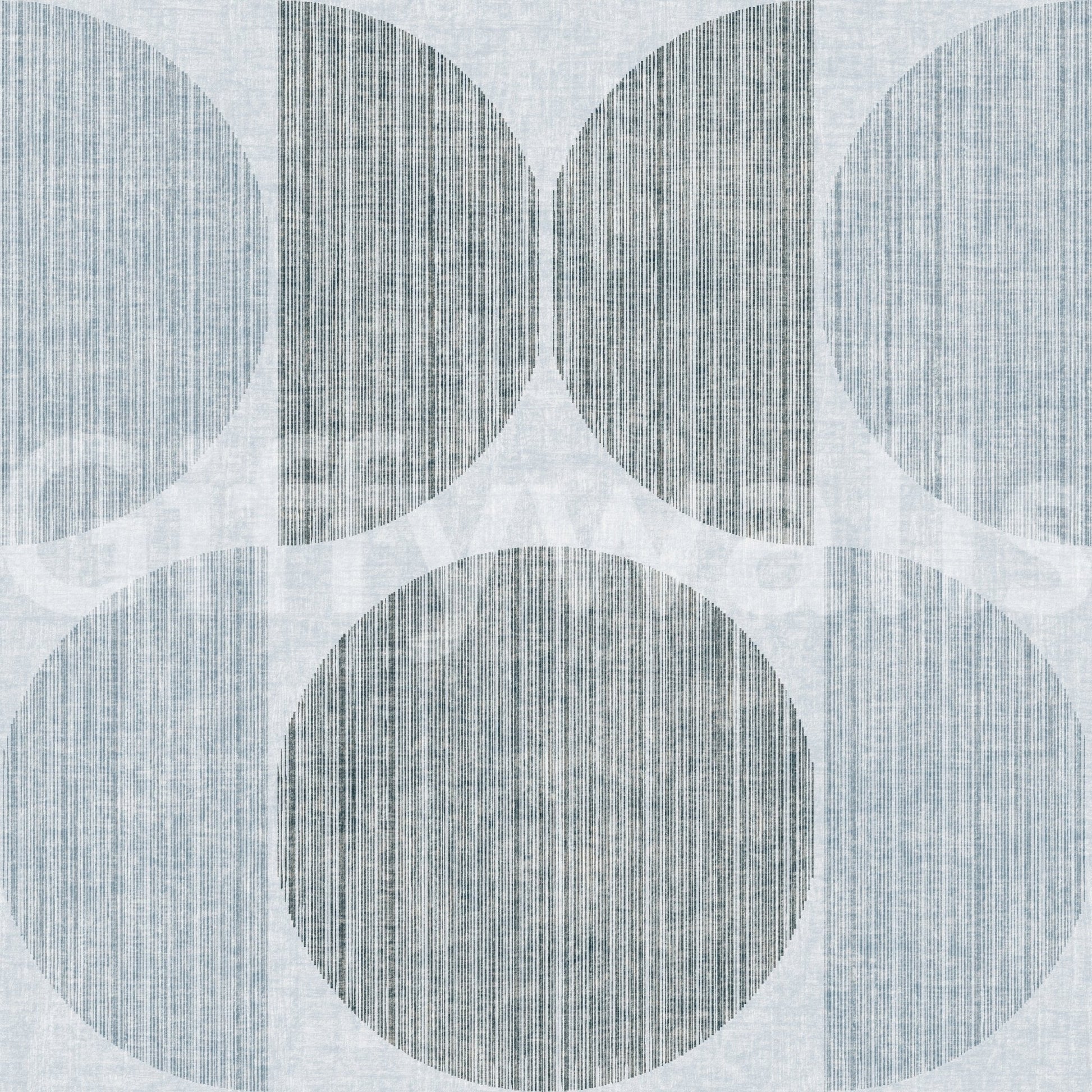 A high-quality light blue circle wall mural for walls.

