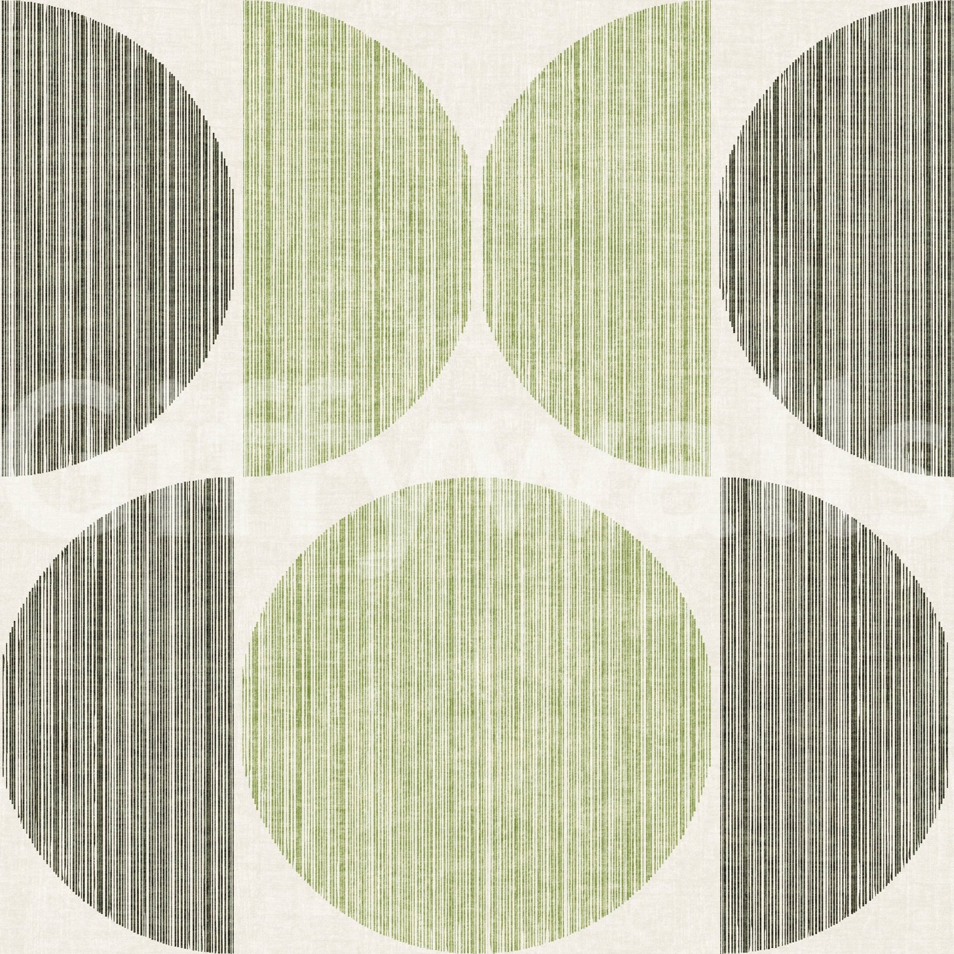 A high-quality sage geometric wall mural for walls.

