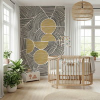 Bauhaus - Tribal Wall Mural wallpaper mural with a matte finish texture., GD7843