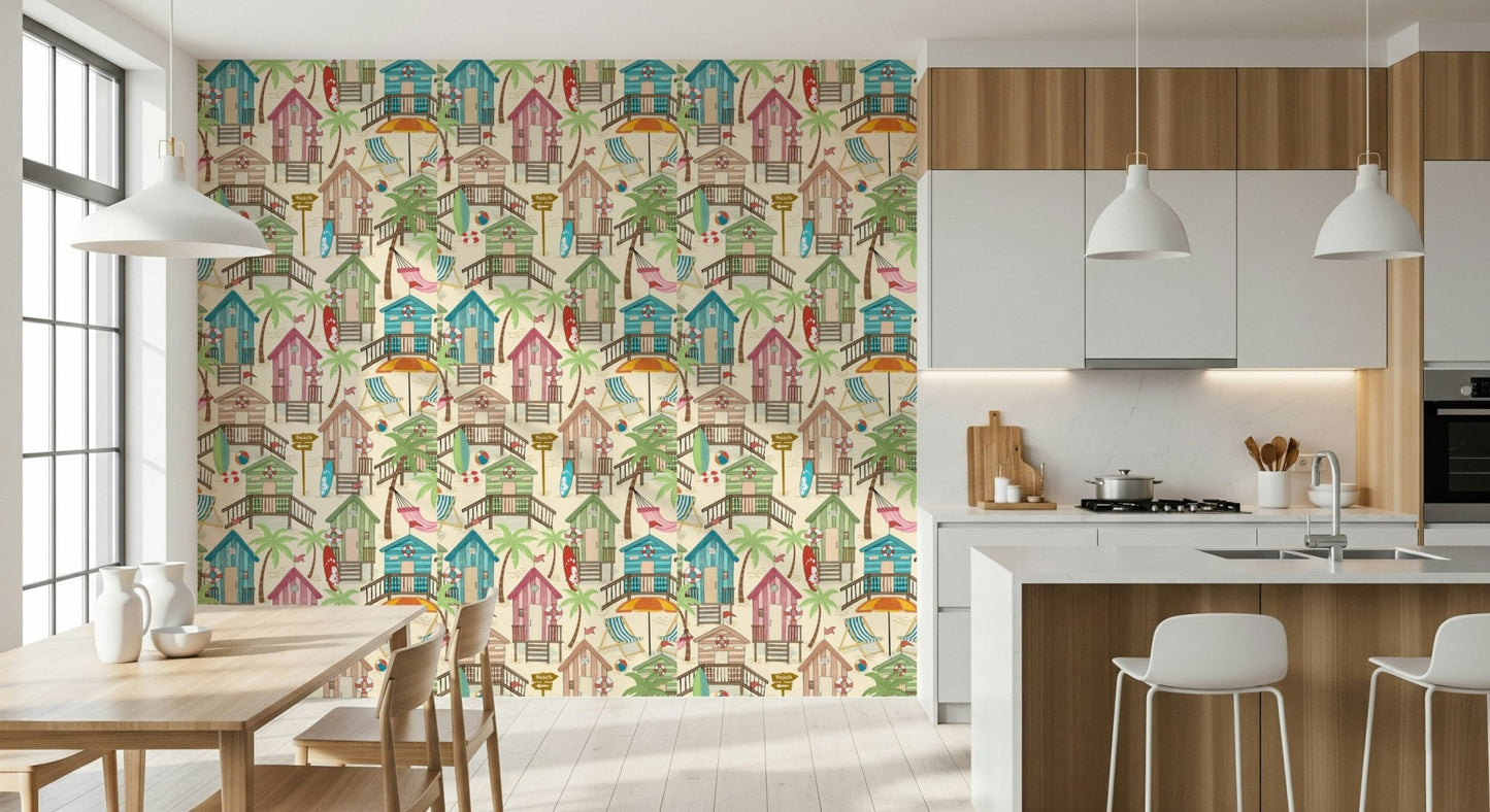 A classic abstract design wallpaper for walls.