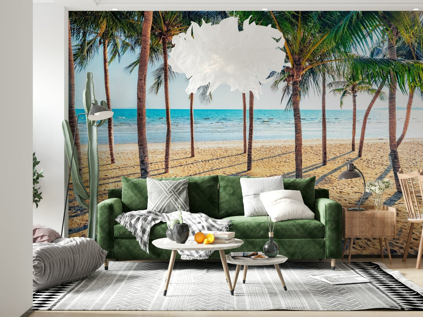 Beach Palm Paradise Wall Mural