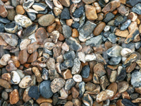 Textured Beach Pebbles wall mural smooth peel and stick application., GD7090