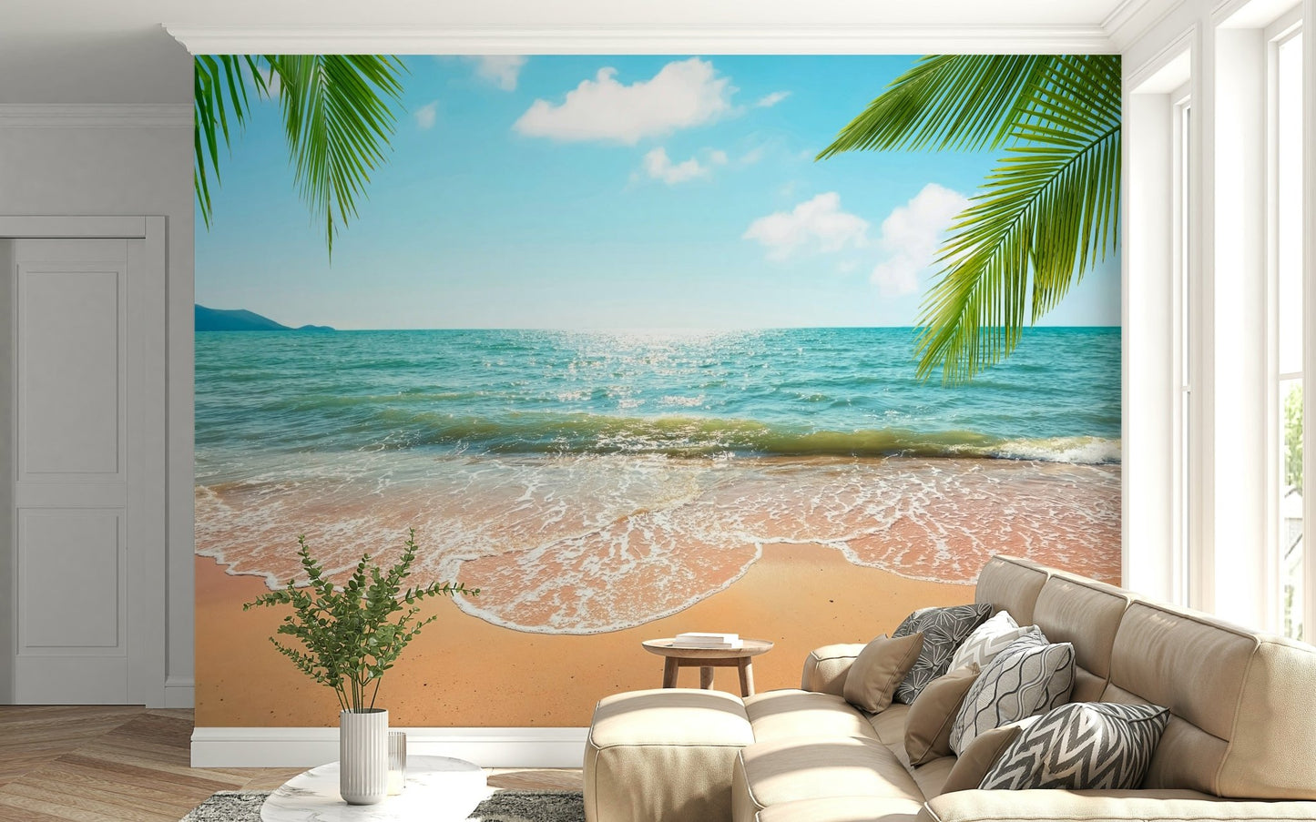 Beachside Bliss Wall Mural
