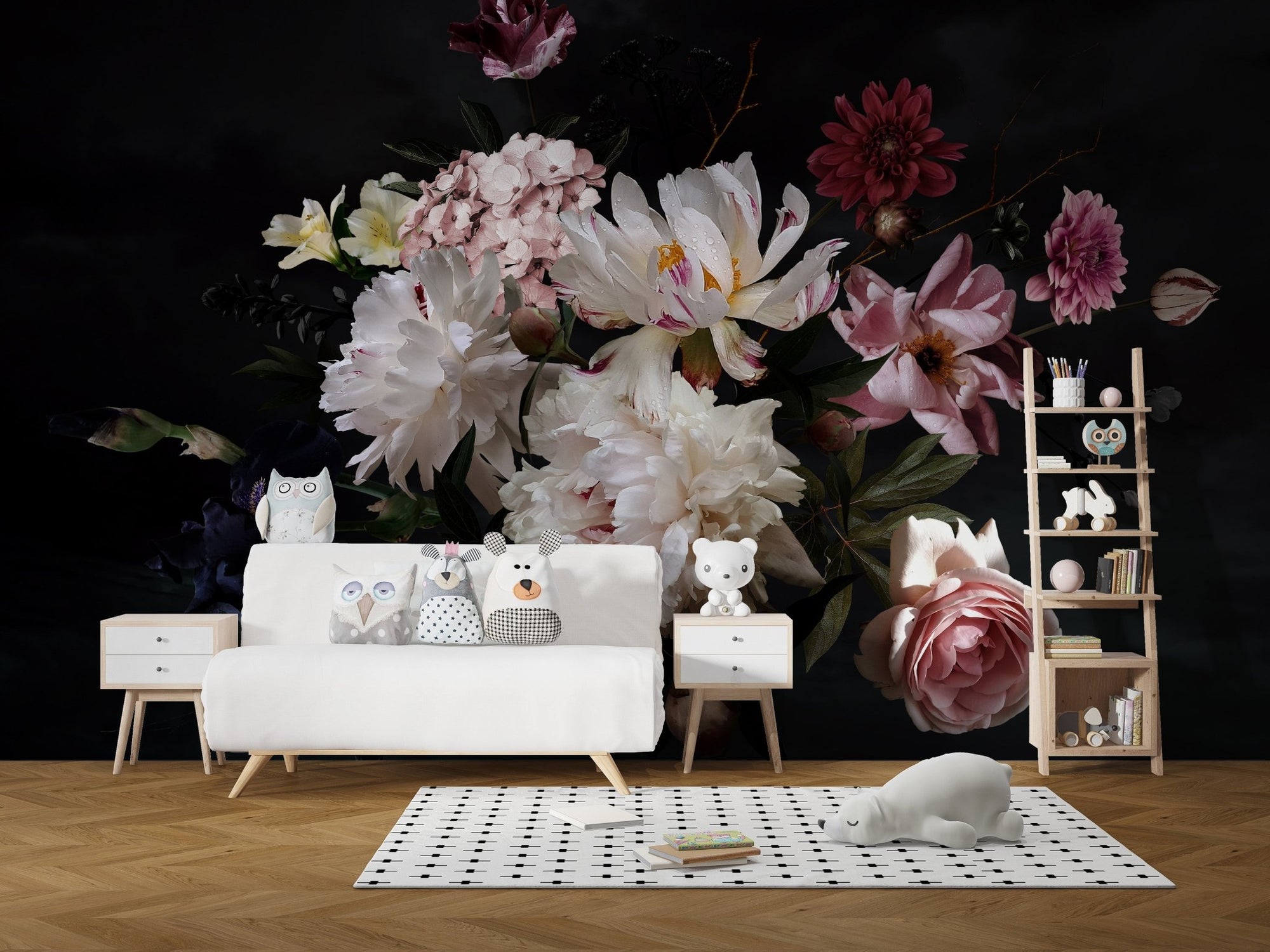 Beautiful Garden Flowers Wallpaper B143