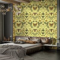 Pattern with a charming and artistic feel.

