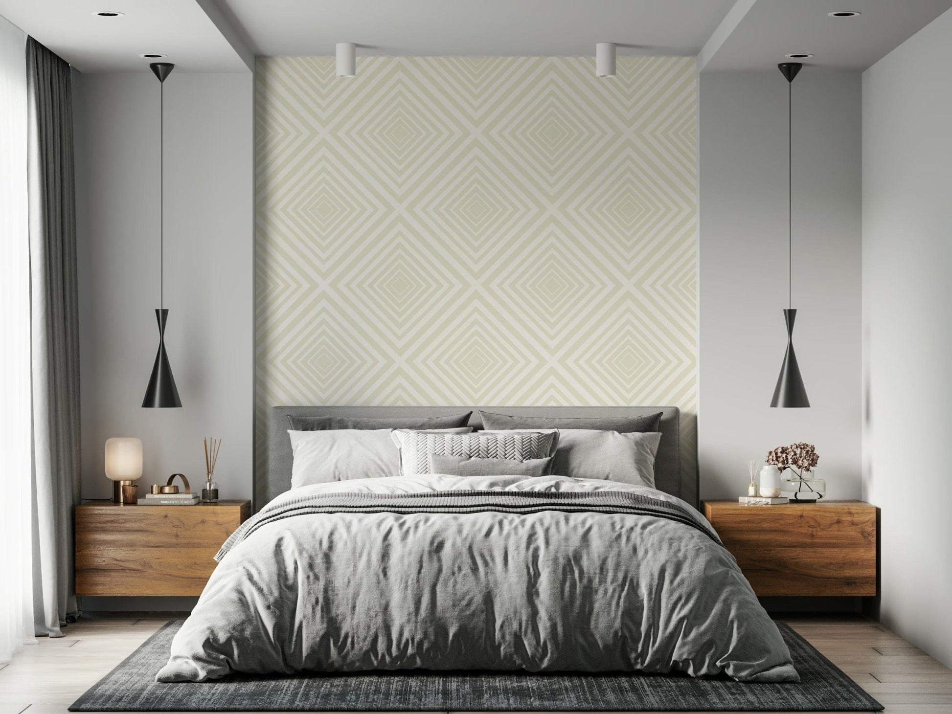 Beige Chevron Wallpaper⁠