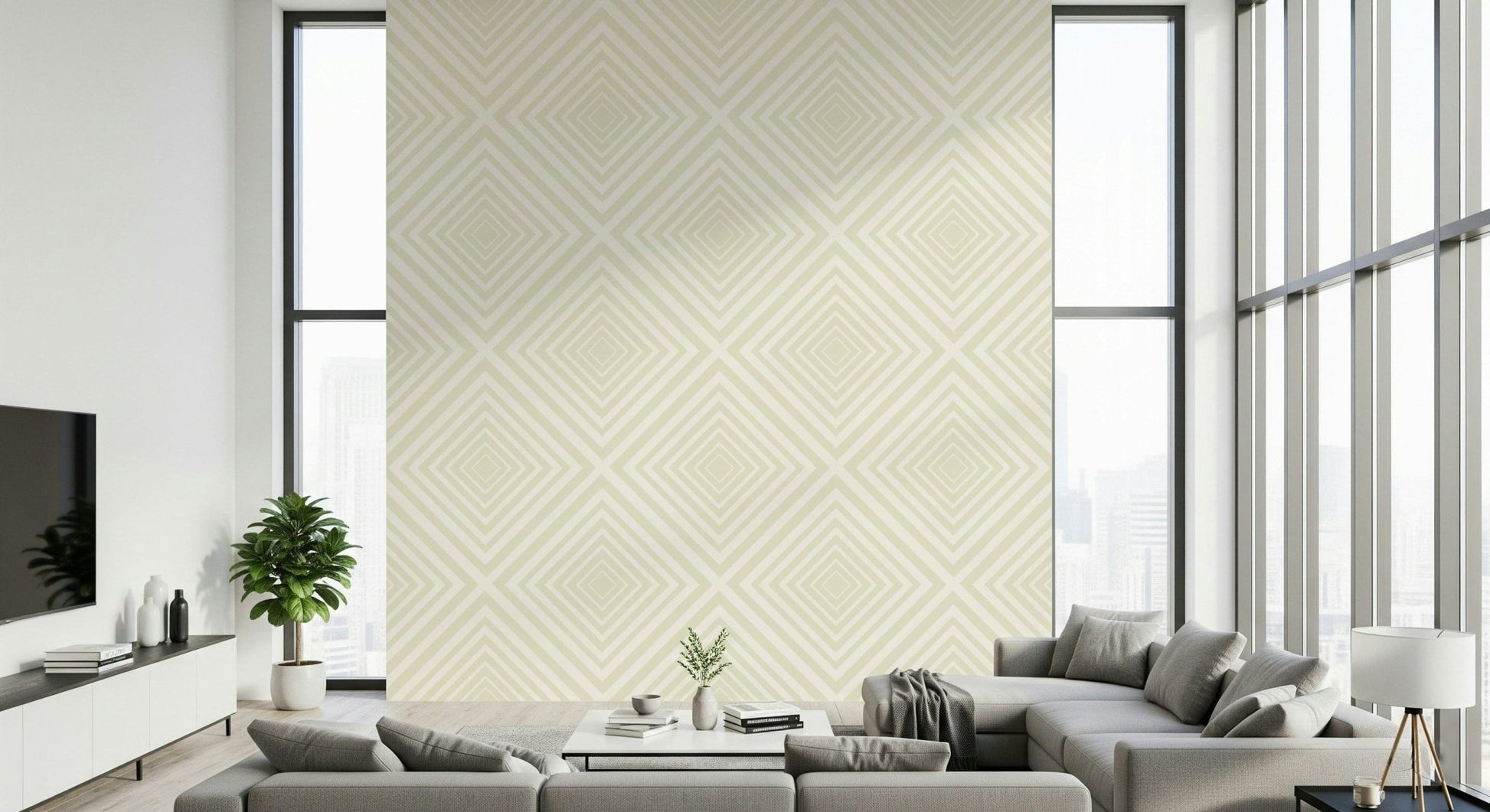 Beige Chevron Wallpaper⁠