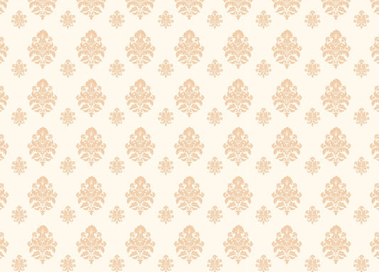 Damask Peel and Stick Wallpaper - Beige Pattern