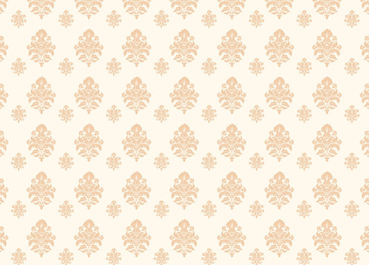 Damask Peel and Stick Wallpaper - Beige Pattern