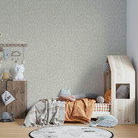 Close-up of delicate leaf pattern wallpaper GD503

