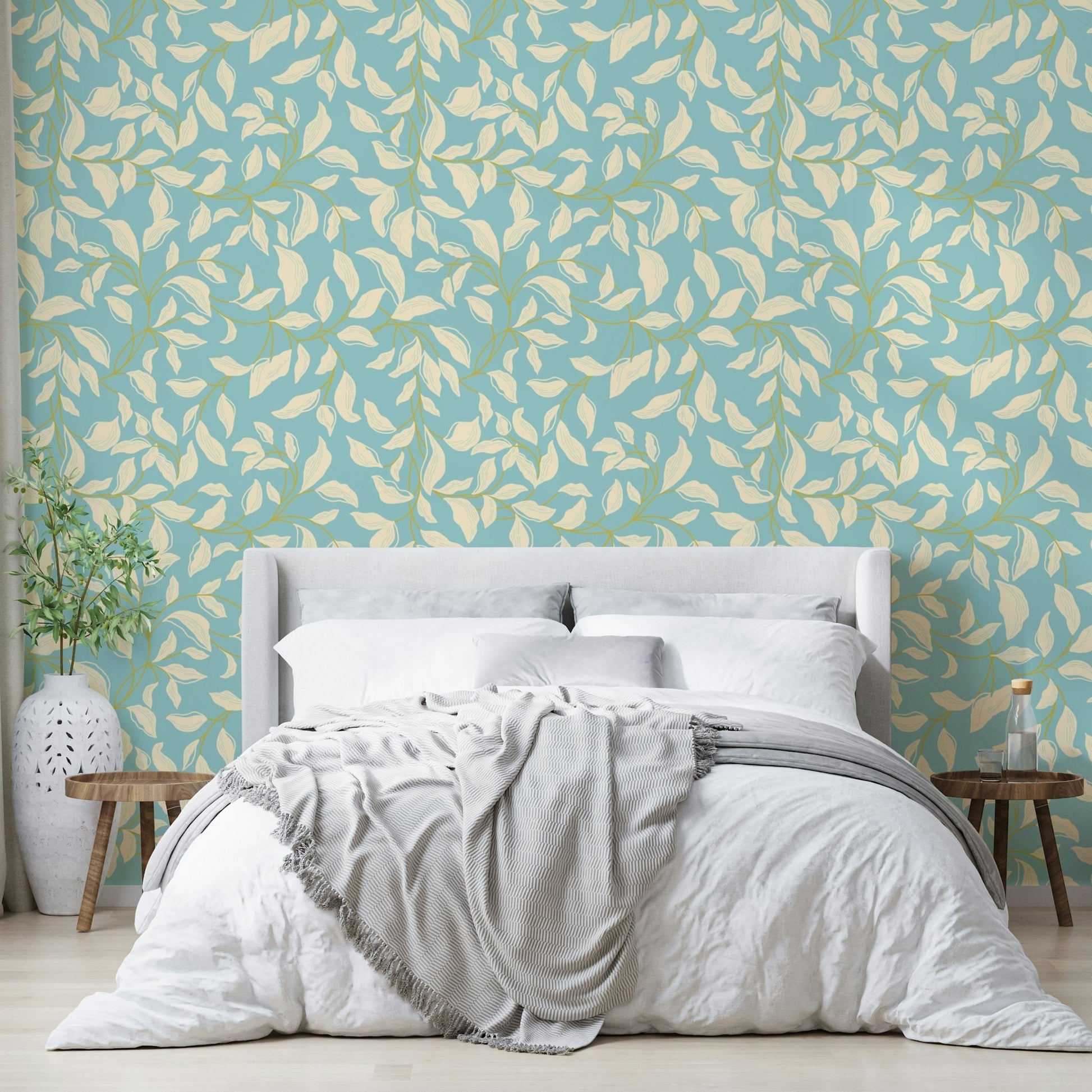 It gives a feeling of peaceful comfort and inviting natural beauty.
