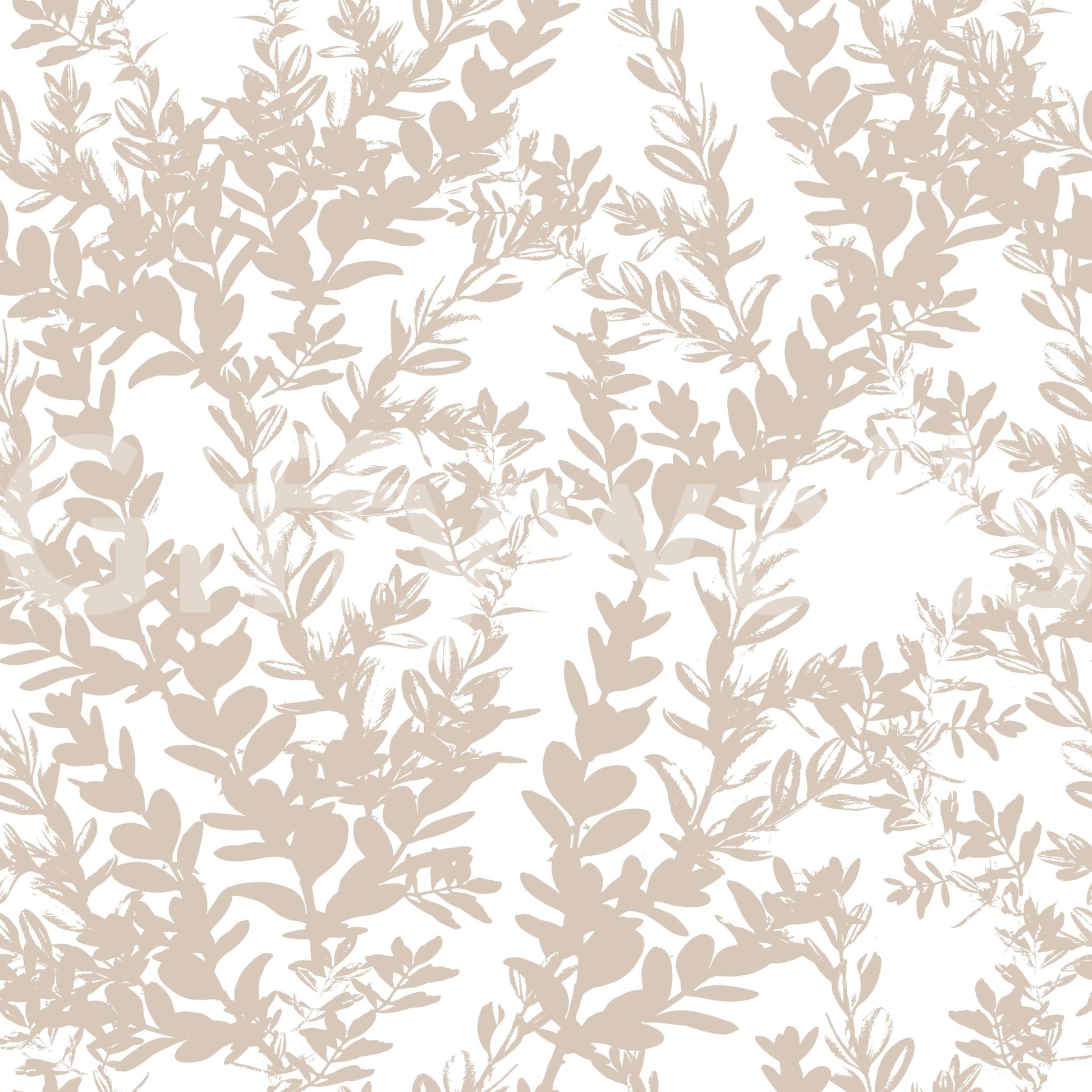 A seamless pattern of branches on a wall

