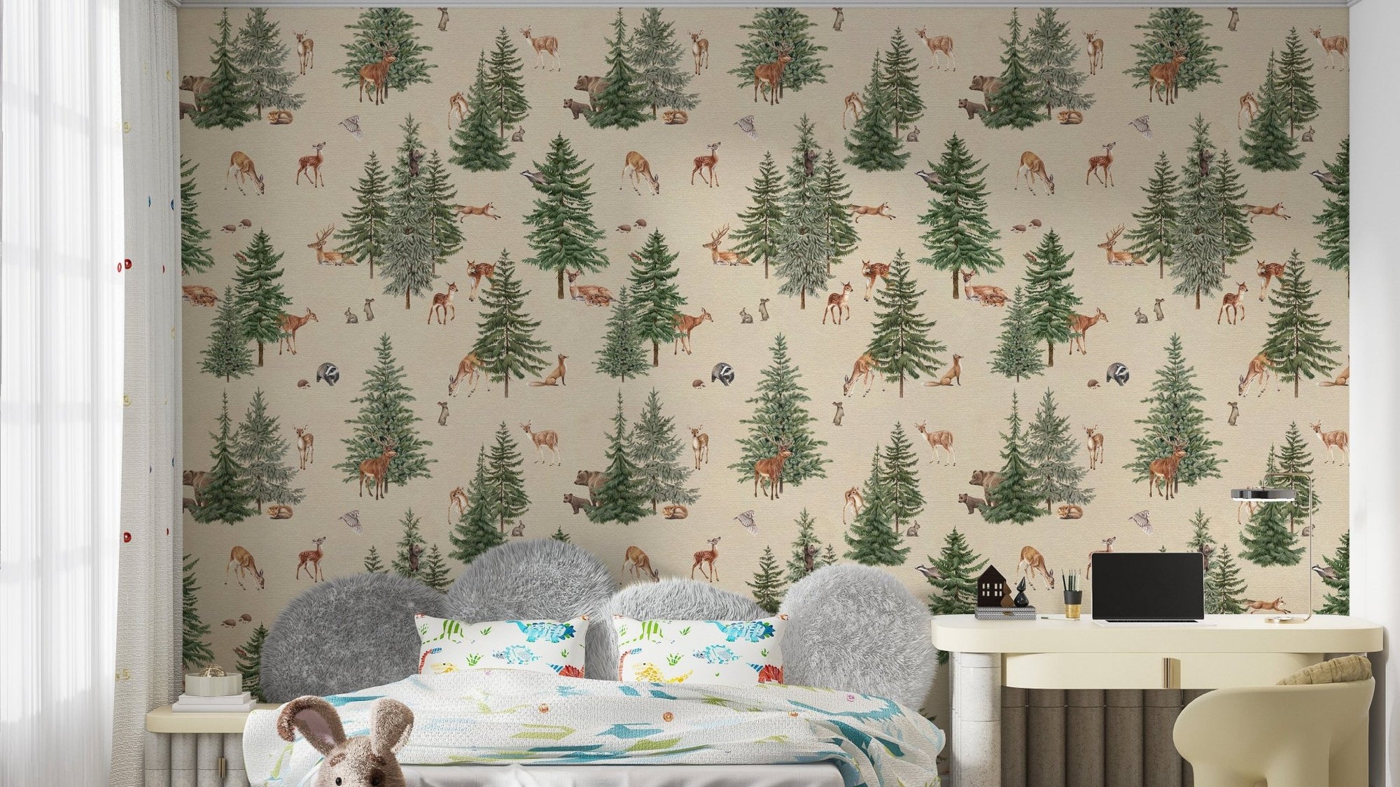 Gender-neutral nature wallpaper design
 KB109