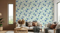 Nature inspired berry wallpaper with pastel watercolor finish GD7274
