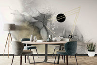 Cosmic galaxy wallpaper mural for modern wall design


