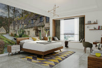 The feeling is quiet, rustic, and peaceful.

