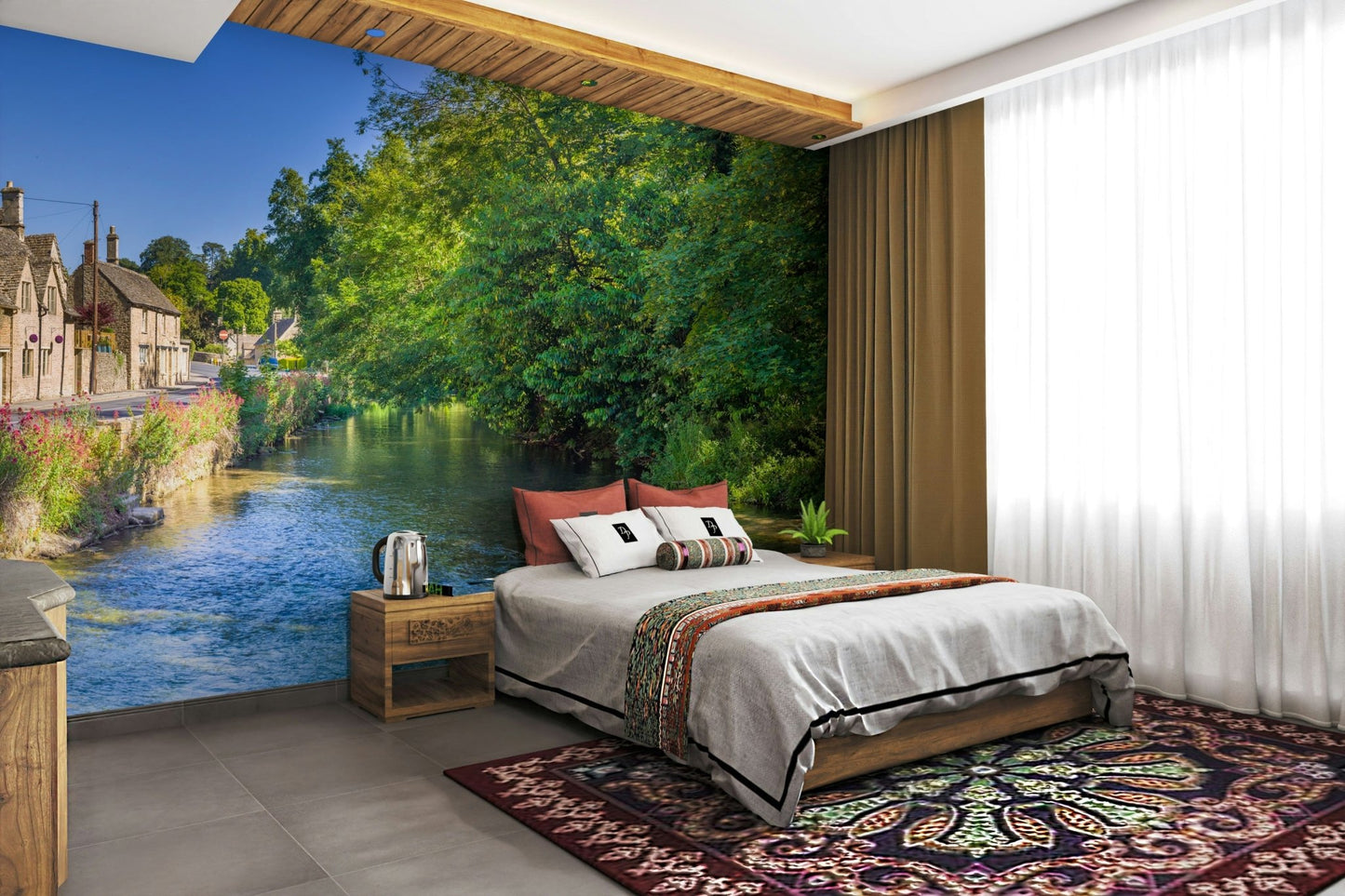 Bibury Stream Wall Mural