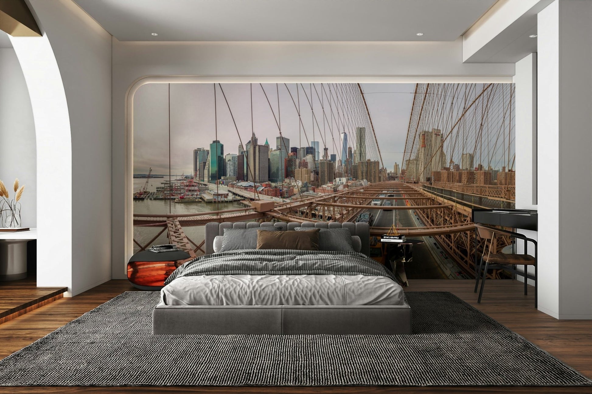 The buildings are a mix of styles and heights.

