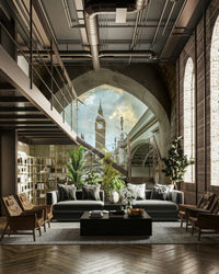 Striking view of London landmark.

