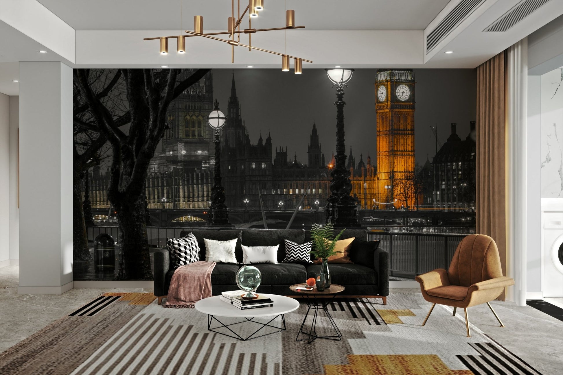 The photo has a high-contrast style.

