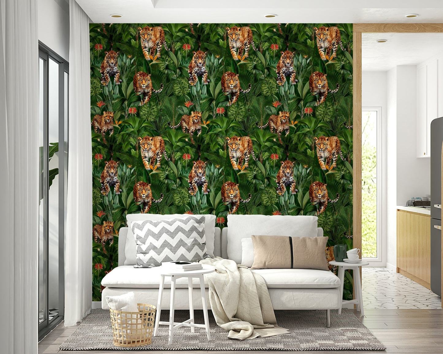 Dramatic lion wallpaper capturing the essence of the jungle

