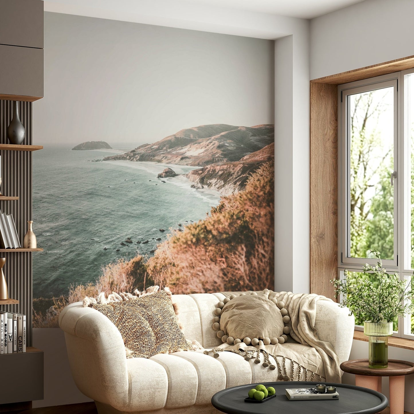 Coastal wall art featuring Big Sur’s iconic shoreline

