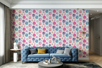  Big colorful circle wallpaper for walls

