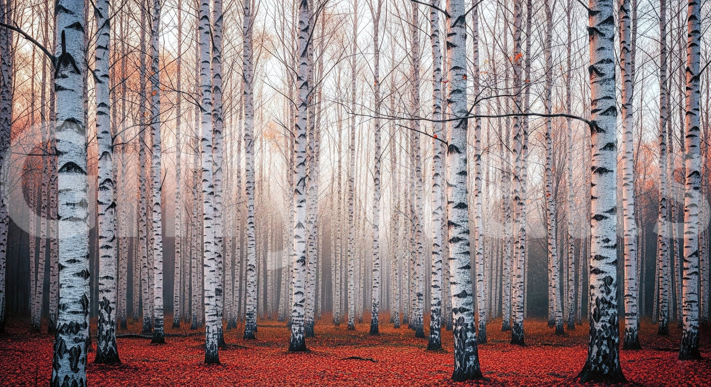 The style is painterly or a soft-focus photograph.

