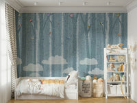 The background is a light blue or gray-blue color.

