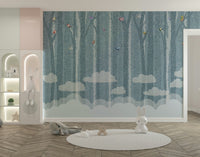 The overall mood is quiet and serene.

