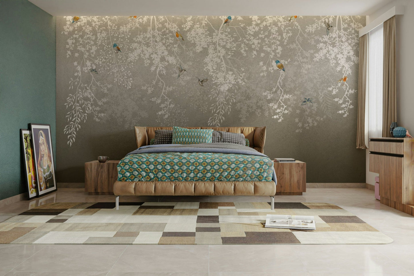 The flowers are soft and delicate, with open petals.

