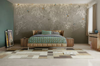 The flowers are soft and delicate, with open petals.

