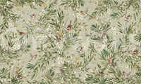 Home hallway accent using the graceful Birds & Blooms Wall Mural.