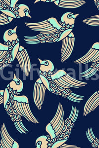 Contemporary flying bird design for wall spaces

