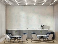 The colors are gentle and soft, with an aged, neutral palette.

