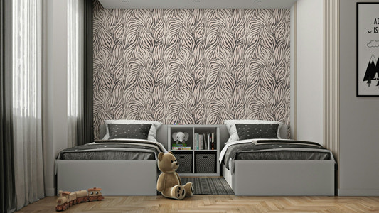Close-up of black and white zebra stripes




