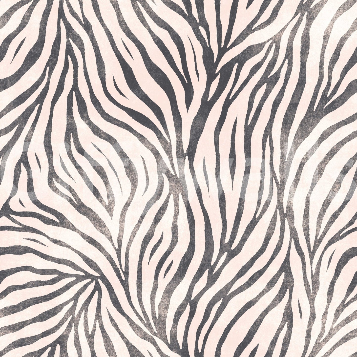 Feature wall with black and white zebra stripes

