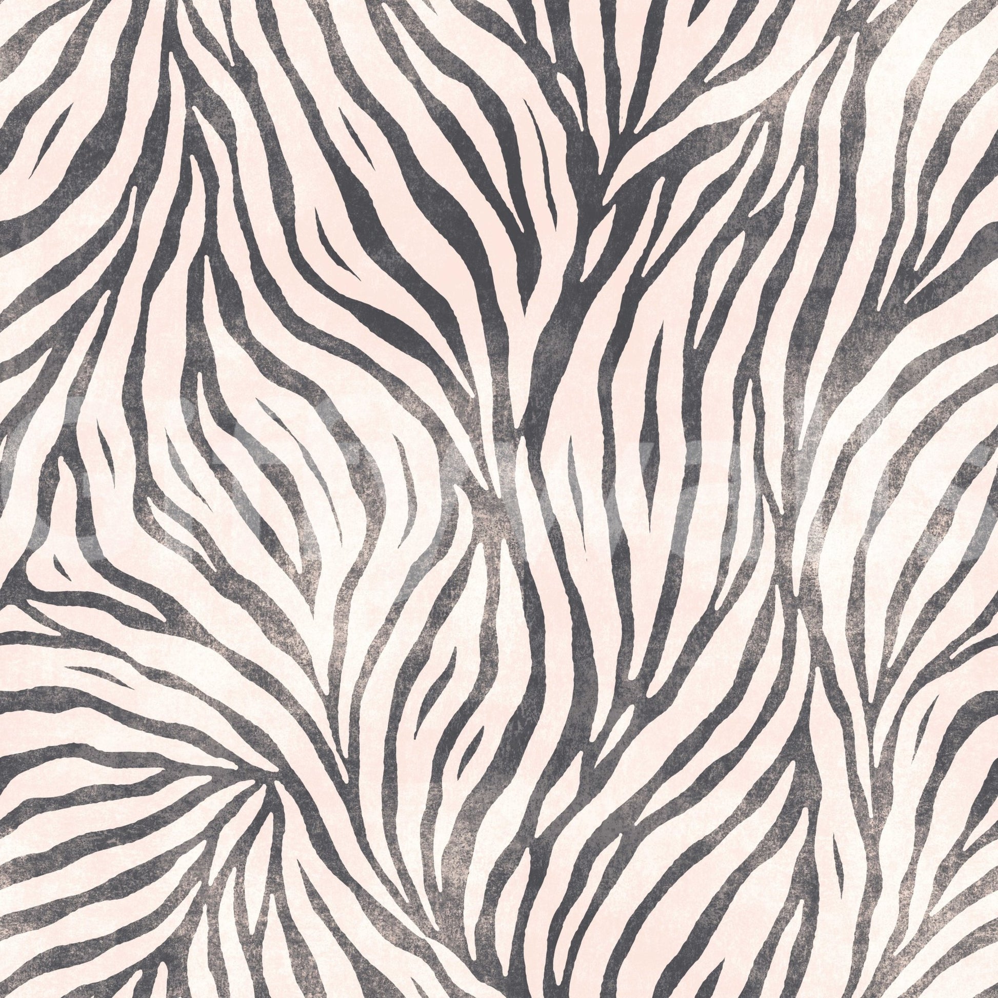 Feature wall with black and white zebra stripes

