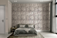 Stylish zebra wallpaper for walls

