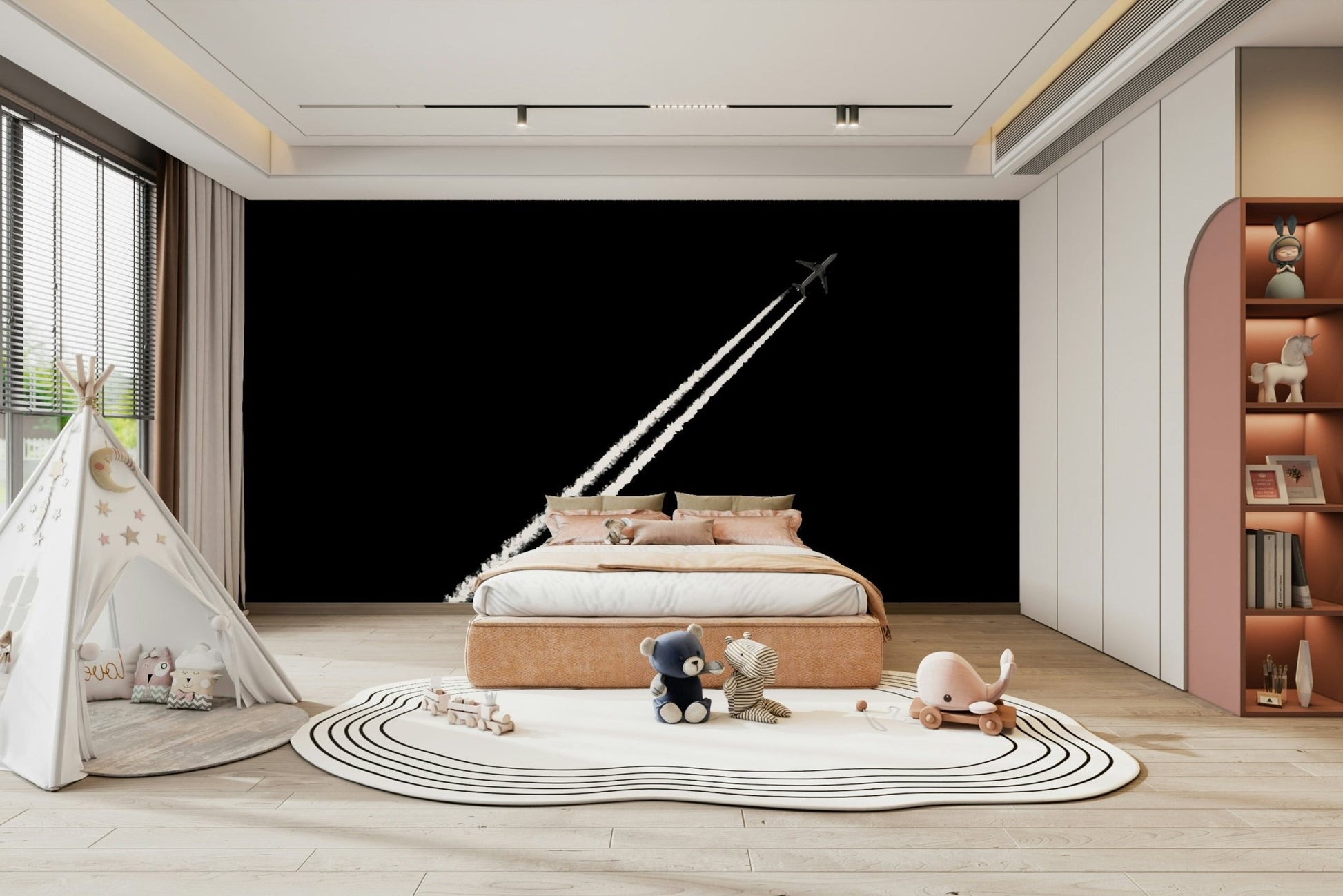 An artistic subtle texture mural for home decor., GD4880