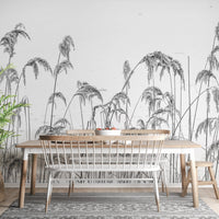 Winter Reeds Wallpaper murals - Giffywalls A927
