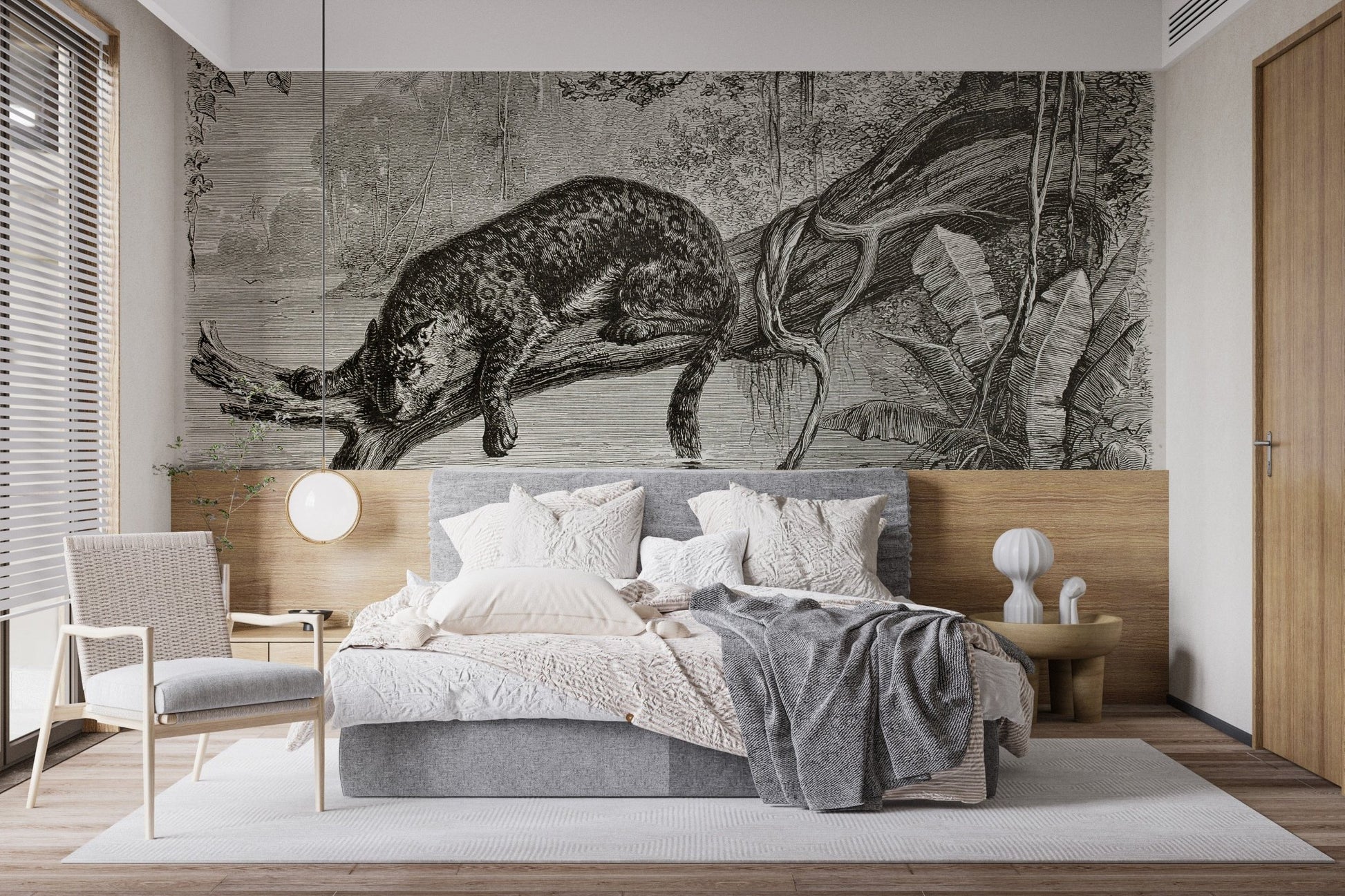 Black Leopard Print Wallpaper - Giffywalls A556