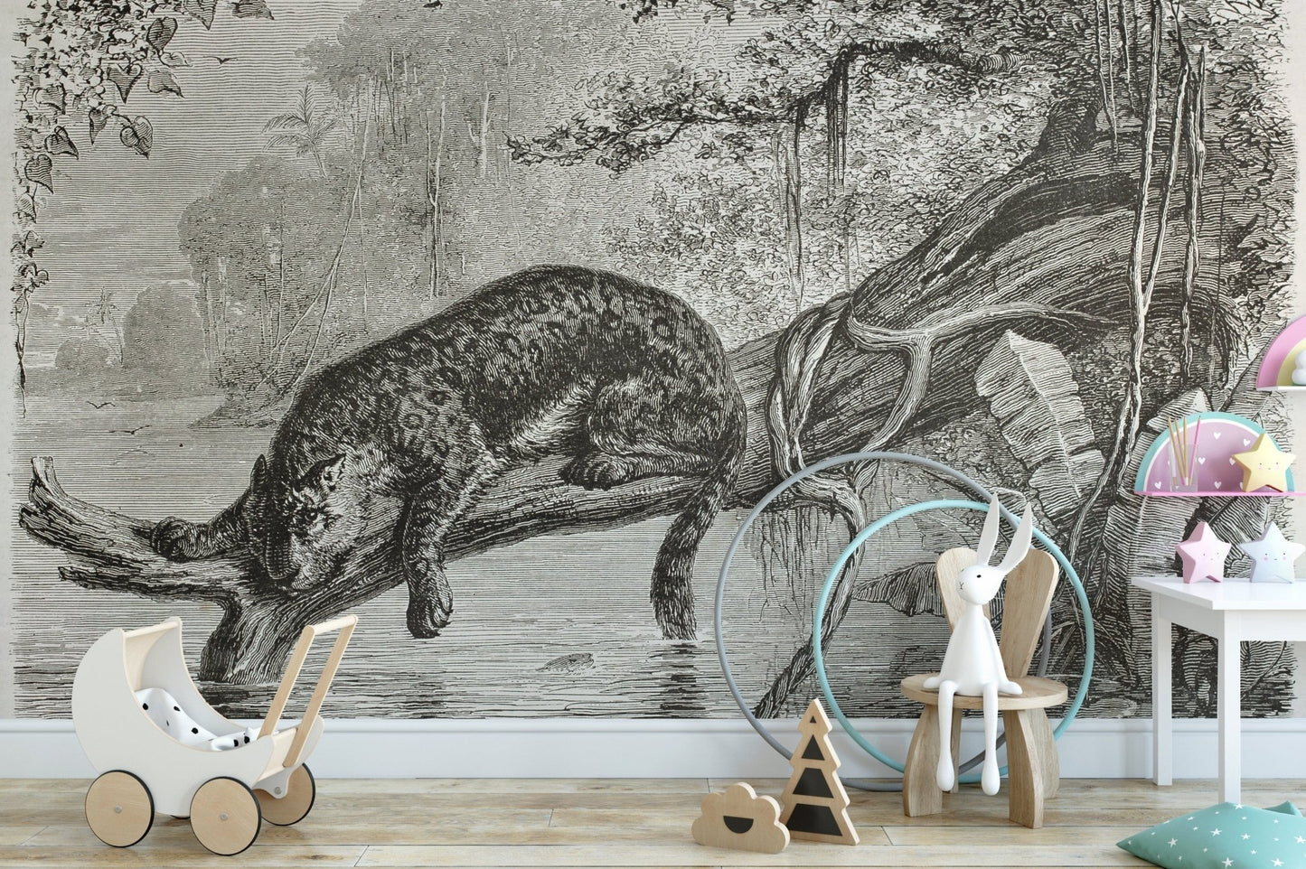 Black Leopard Print Wallpaper - Giffywalls A556