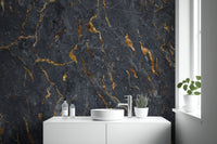 Glossy marble texture wallpaper mural for bathroom walls marble-04
