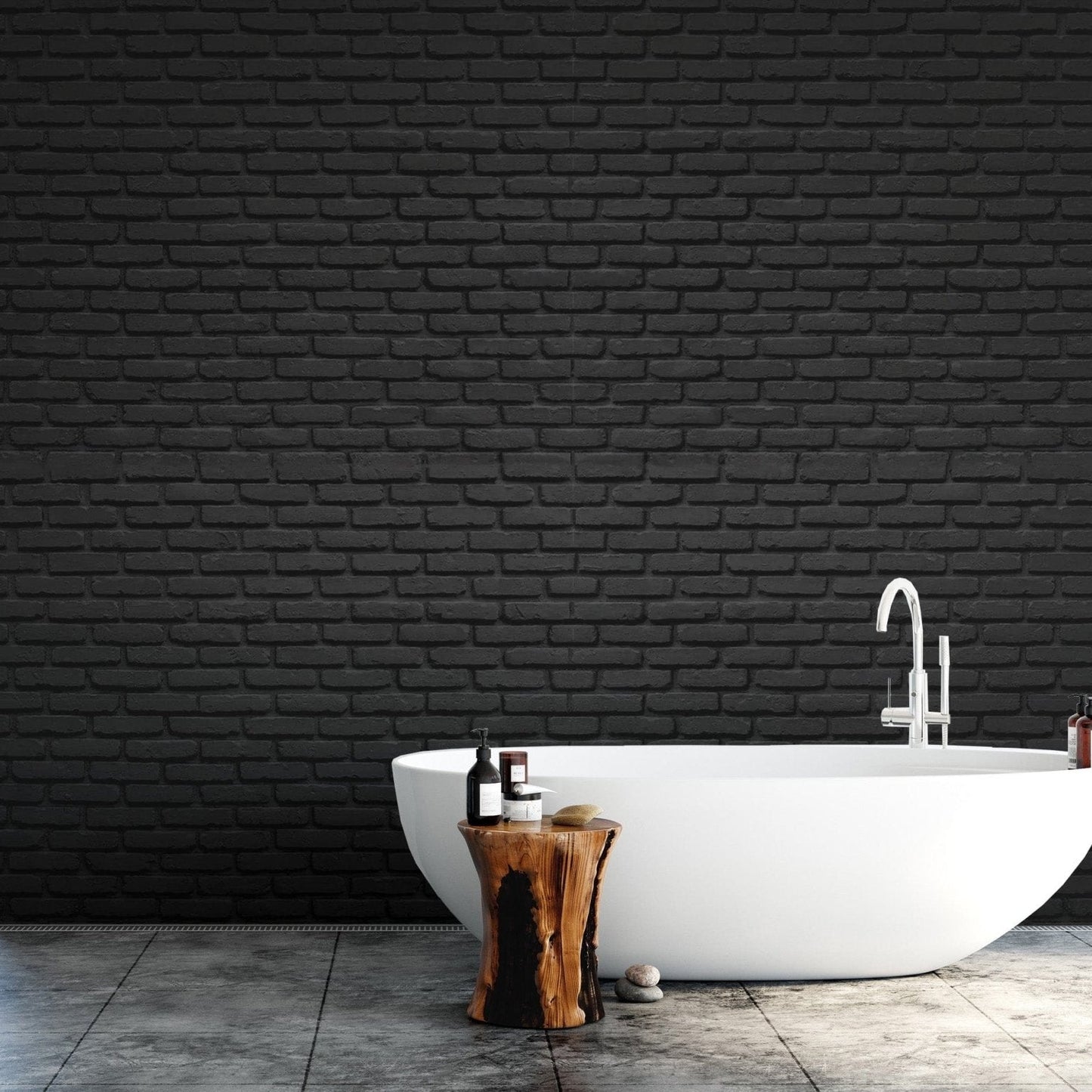 Accent Brick Wall Mural Wallpaper - Giffywalls brick-15