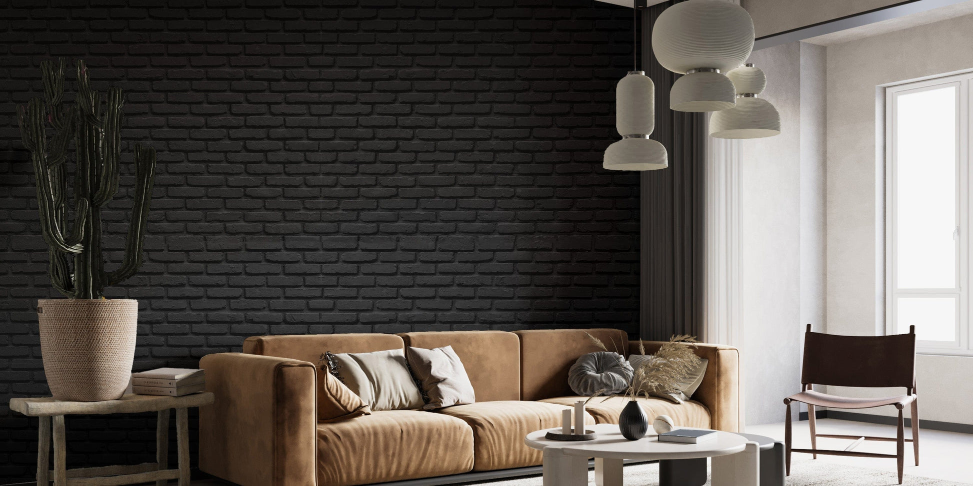 Accent Brick Wall Mural Wallpaper - Giffywalls